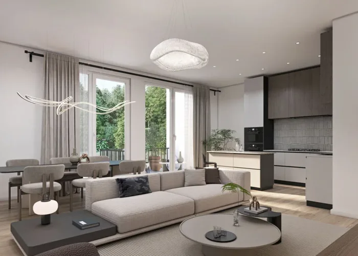 Rheinlicht-rheinlicht bonn neubauprojekt Innenansicht-Apartment-1-Wohnzimmer