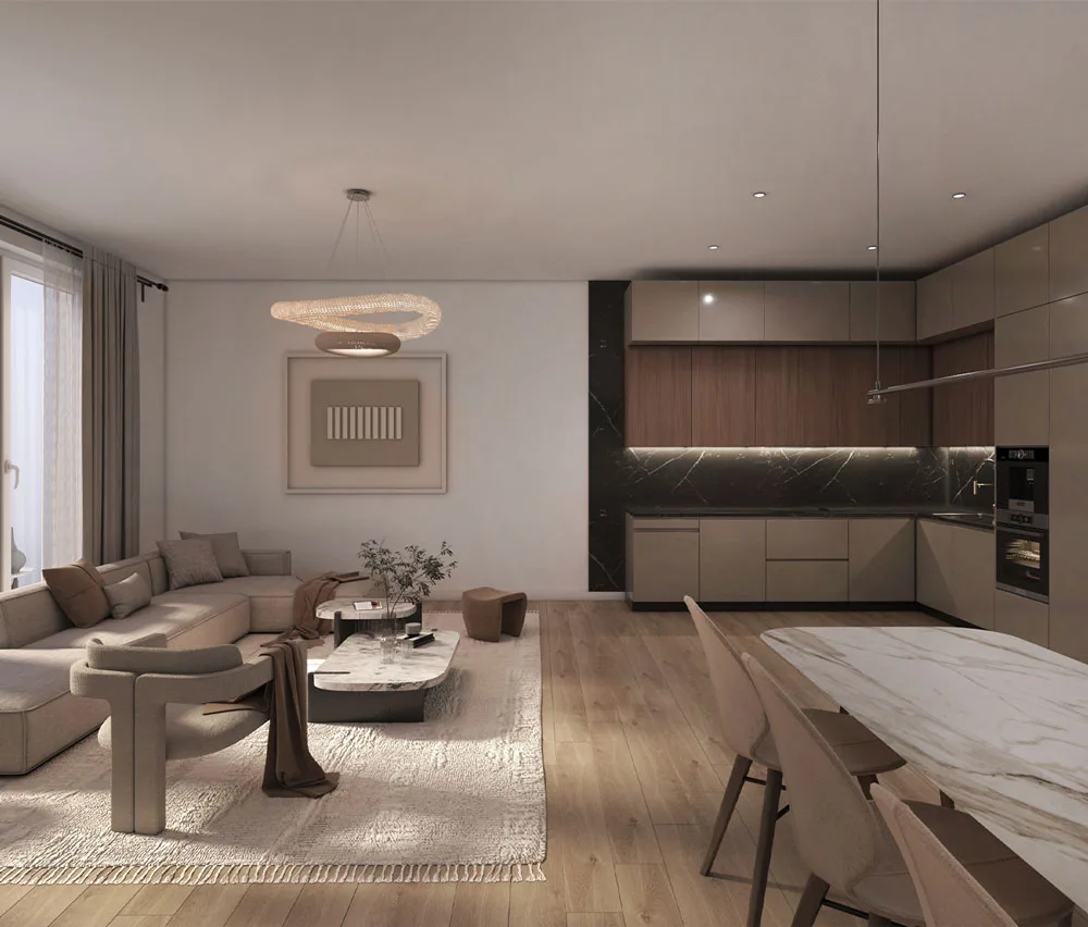 Rheinlicht-rheinlicht bonn neubauprojekt Innenansicht-Apartment-3-Wohnzimmer